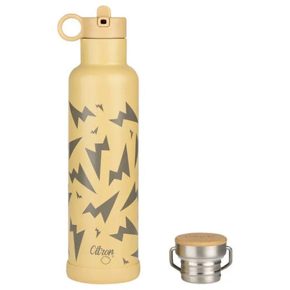 Stainless Steel Insulated Water Bottle and Food Jar — Leakproof Portable Vacuum