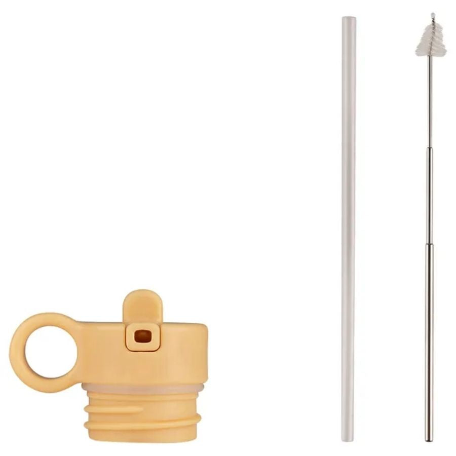 Stainless Steel Insulated Water Bottle and Food Jar — Leakproof Portable Vacuum