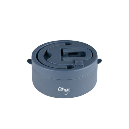 Ss Food Jar 400Ml Navy Blue