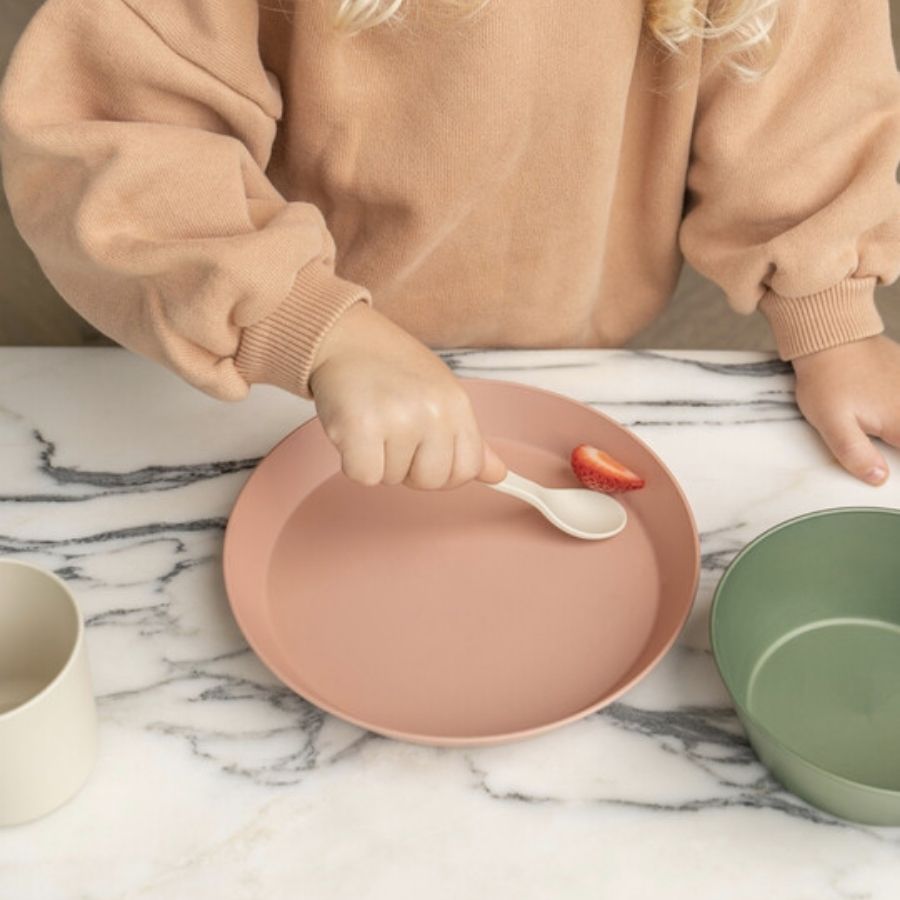 Citron PLA Plate Set of 4 Pink Cream