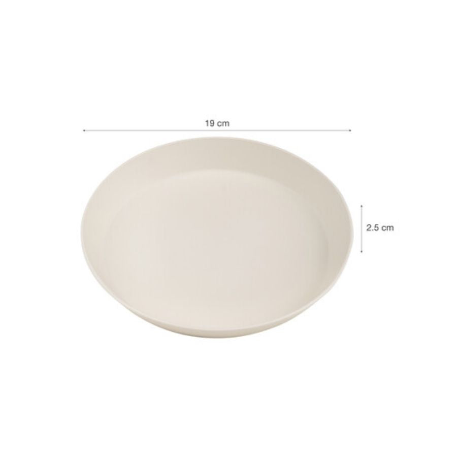 Citron PLA Plate Set of 4 Pink Cream