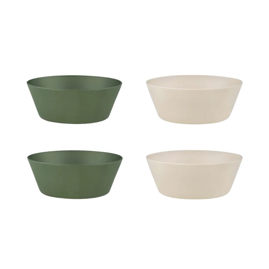 Citron PLA Tableware Set of Bowls and Cups — Eco-Friendly Reusable Dinnerware for Kids