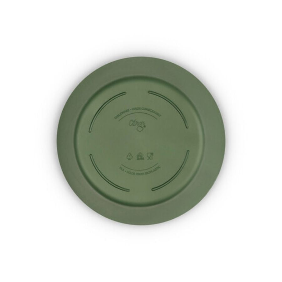 Citron PLA Tableware Set of Bowls and Cups — Eco-Friendly Reusable Dinnerware for Kids