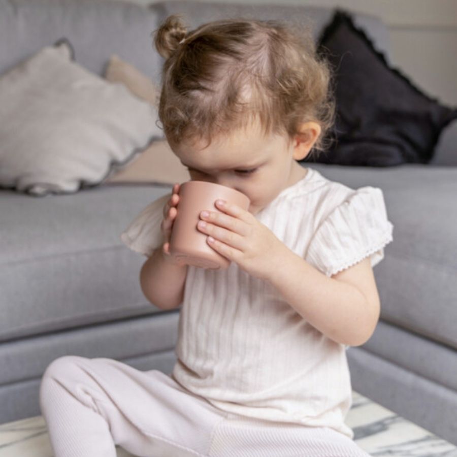 Citron PLA Tableware Set of Bowls and Cups — Eco-Friendly Reusable Dinnerware for Kids