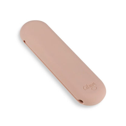 Citron PLA Cutlery Set of 2 and Case Sustainable Tableware for On-the-Go