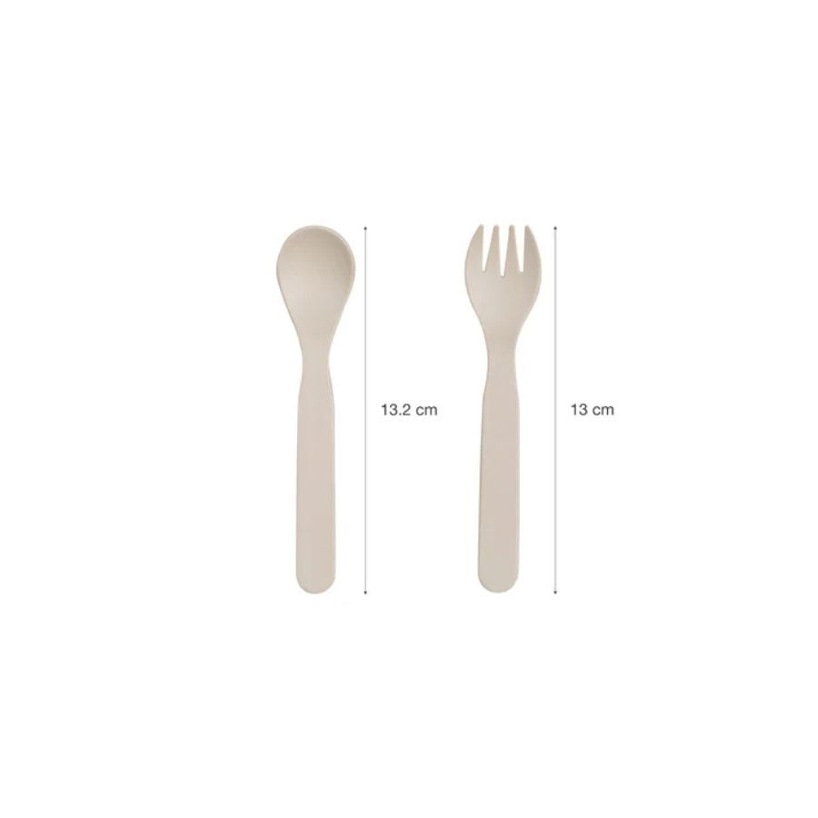 Citron PLA Tableware and Cutlery Set with Case - Sustainable Reusable Kids Dinnerware