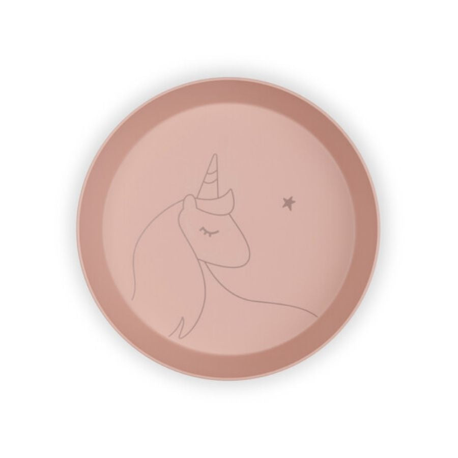 Citron PLA Tableware and Cutlery Set with Case - Sustainable Reusable Kids Dinnerware