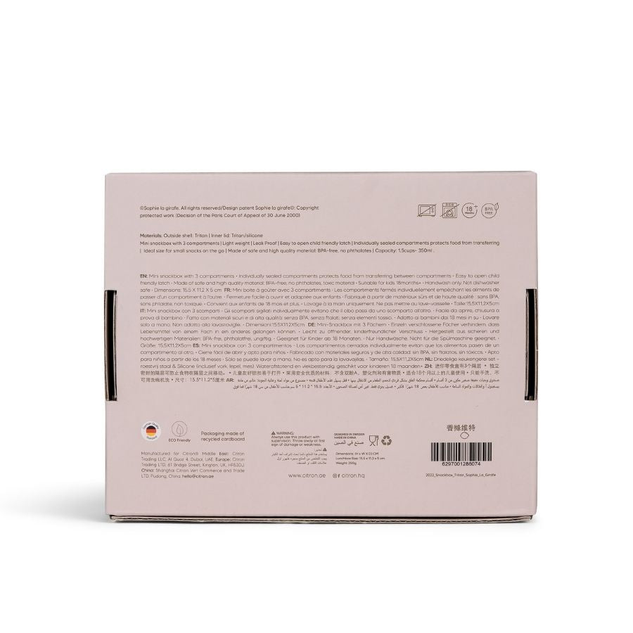 Tritan Lunchbox & Snackbox Collection, Durable Leakproof Kids Food Containers