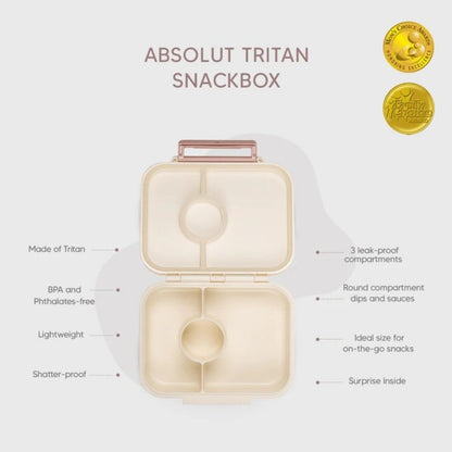 Tritan Lunchbox & Snackbox Collection, Durable Leakproof Kids Food Containers