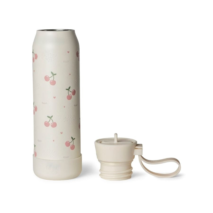 Stainless Steel Insulated Water Bottle and Food Jar — Leakproof Portable Vacuum