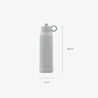 Stainless Steel Insulated Water Bottle and Food Jar — Leakproof Portable Vacuum