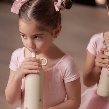 Stainless Steel Insulated Water Bottle and Food Jar — Leakproof Portable Vacuum