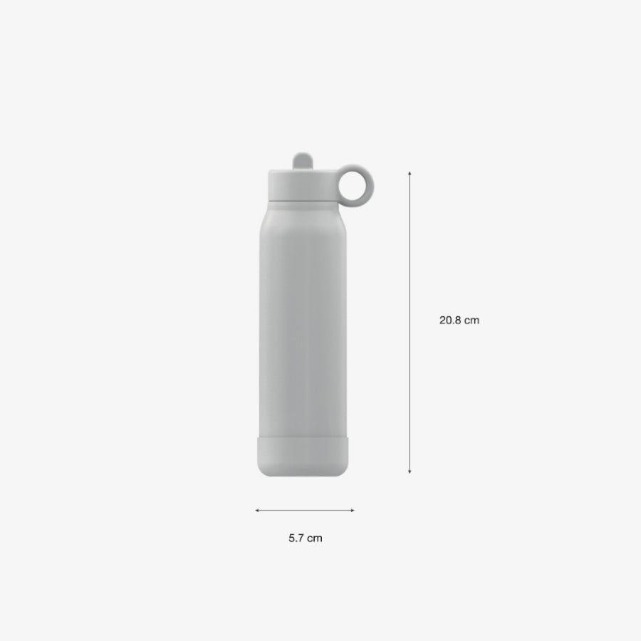 Stainless Steel Insulated Water Bottle and Food Jar — Leakproof Portable Vacuum