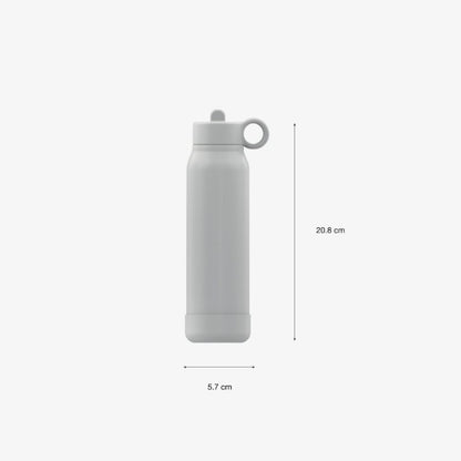 Stainless Steel Insulated Water Bottle and Food Jar — Leakproof Portable Vacuum