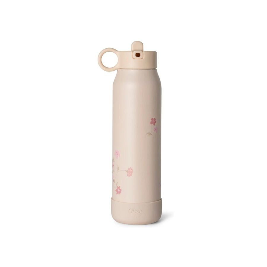Stainless Steel Water Bottle 350ml Flower