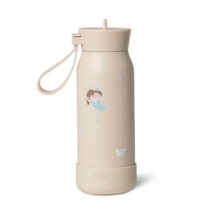 Stainless Steel Insulated Water Bottle and Food Jar — Leakproof Portable Vacuum