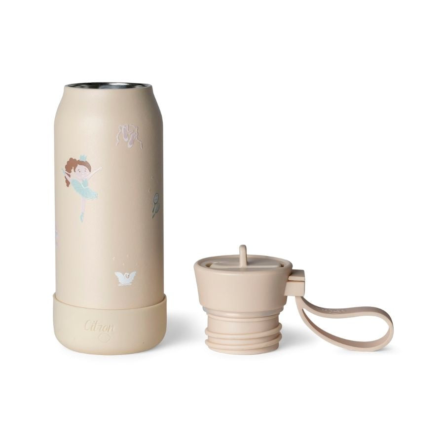 Stainless Steel Insulated Water Bottle and Food Jar — Leakproof Portable Vacuum