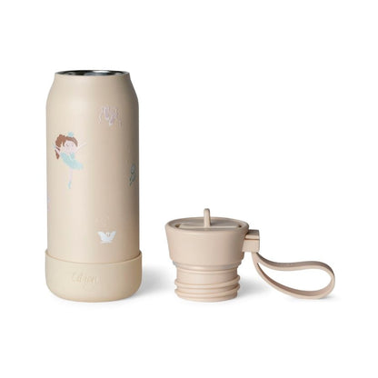 Stainless Steel Insulated Water Bottle and Food Jar — Leakproof Portable Vacuum