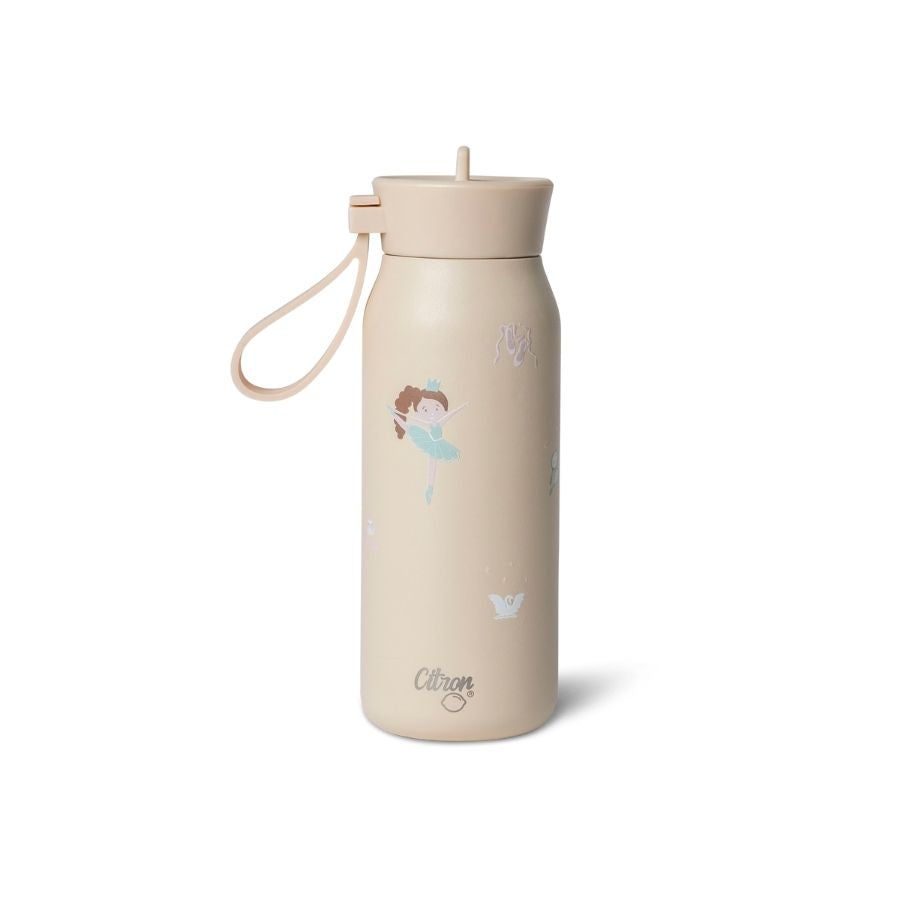 Stainless Steel Insulated Water Bottle and Food Jar — Leakproof Portable Vacuum