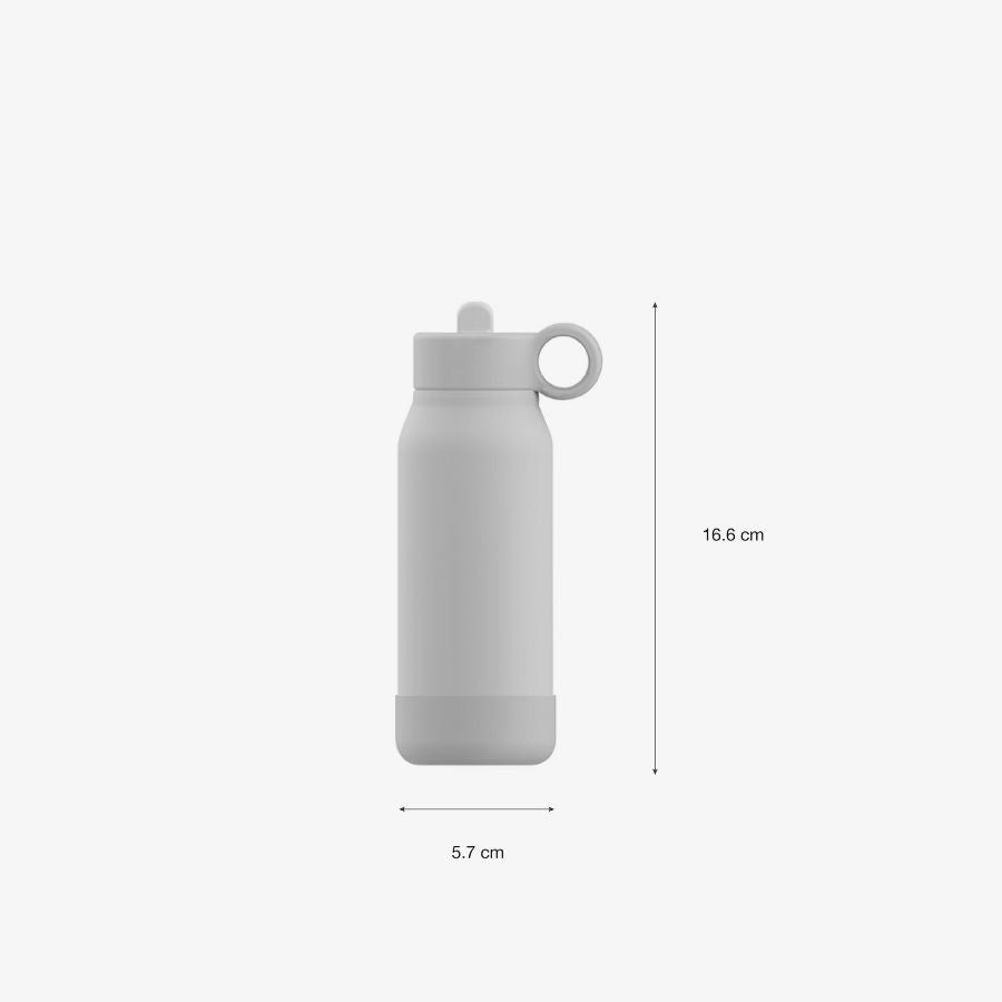 Stainless Steel Insulated Water Bottle and Food Jar — Leakproof Portable Vacuum