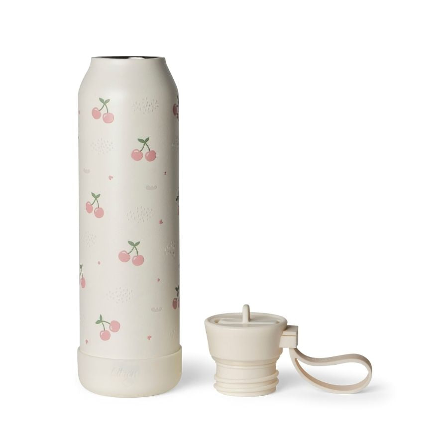 Stainless Steel Insulated Water Bottle and Food Jar — Leakproof Portable Vacuum