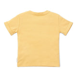 Short Sleeve T-shirt- Sunny Yellow Stripes