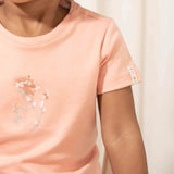 Short Sleeve T-shirt - Flower Pink