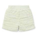 Terry Coth Shorts - Farm Green Stripes