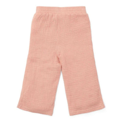 بنطلون موسلين - وردي زهري