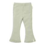 Little Dutch | Flared Ribbed Trousers - Grass Green | Sweet Pea