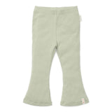 Little Dutch | Flared Ribbed Trousers - Grass Green | Sweet Pea