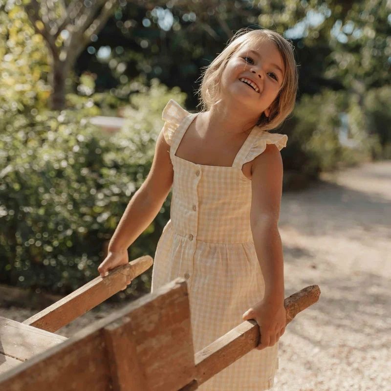 فستان صيفي بدون أكمام - صن شاين تشيكس