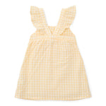 Sleeveless Summer Dress - Sunshine Checks