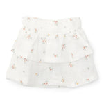 Muslin Cotton Skirt - White Meadows