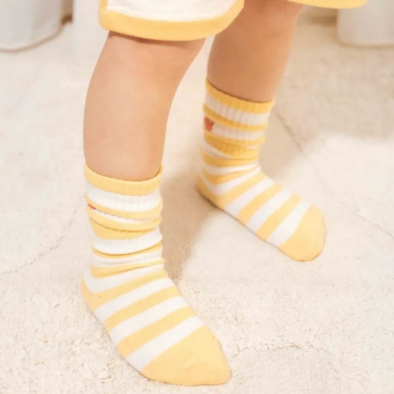 3 Pack Socks - Farm Green / Sunny Stripes / Little Farmer