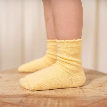 عبوة من 3 جوارب - وردي زهري / أبيض مروج / أصفر عسلي