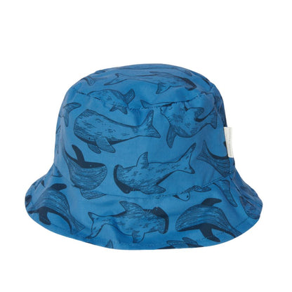 قبعة شمسية قابلة للعكس باللون الأزرق / سي لايف