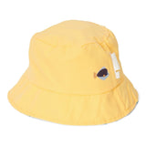 Reversible Sun Hat Honey Yellow / Ocean Treasures