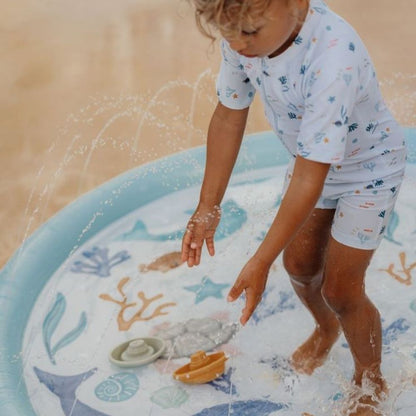 ملابس سباحة بأكمام قصيرة من Ocean Treasures