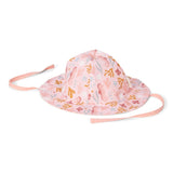 Reversible Sun Hat Starfish Pink / Ocean Dreams Pink