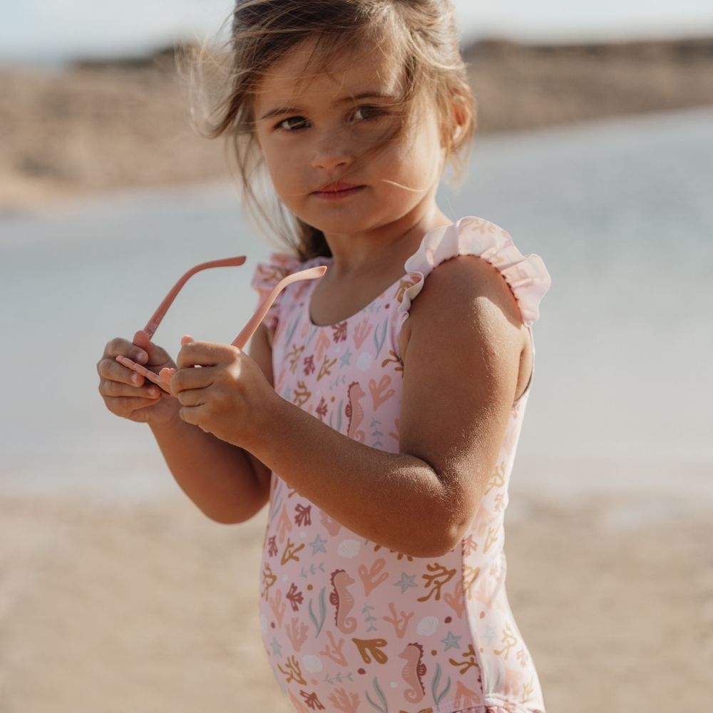 ملابس سباحة بكشكشة أوشن دريمز وردي