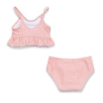 Bikini Swimsuit Set Ruffles Starfish Pink