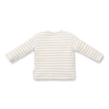 Long Sleeve T-shirt - Stripe Sand / White
