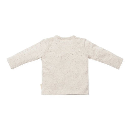 كارديجان ملفوف بأكمام طويلة - رملي