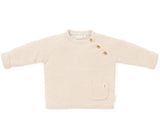 Soft Knit Cotton Sweater - Sand