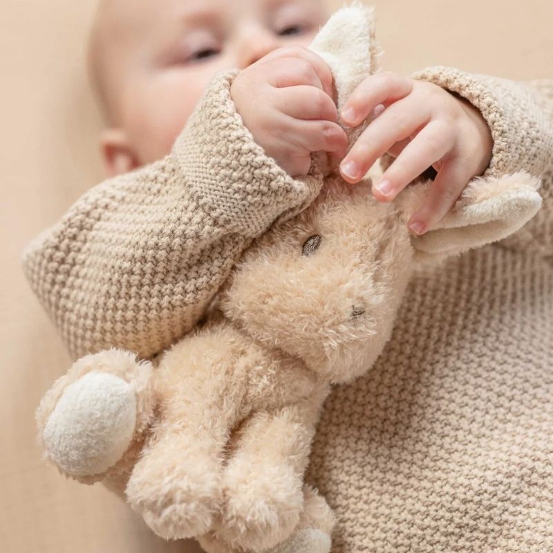 سترة قطنية ناعمة محبوكة - رملي