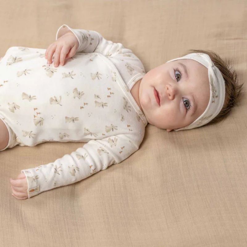 مجموعة من عقالات رأس للأطفال - أرنب صغير / رمل