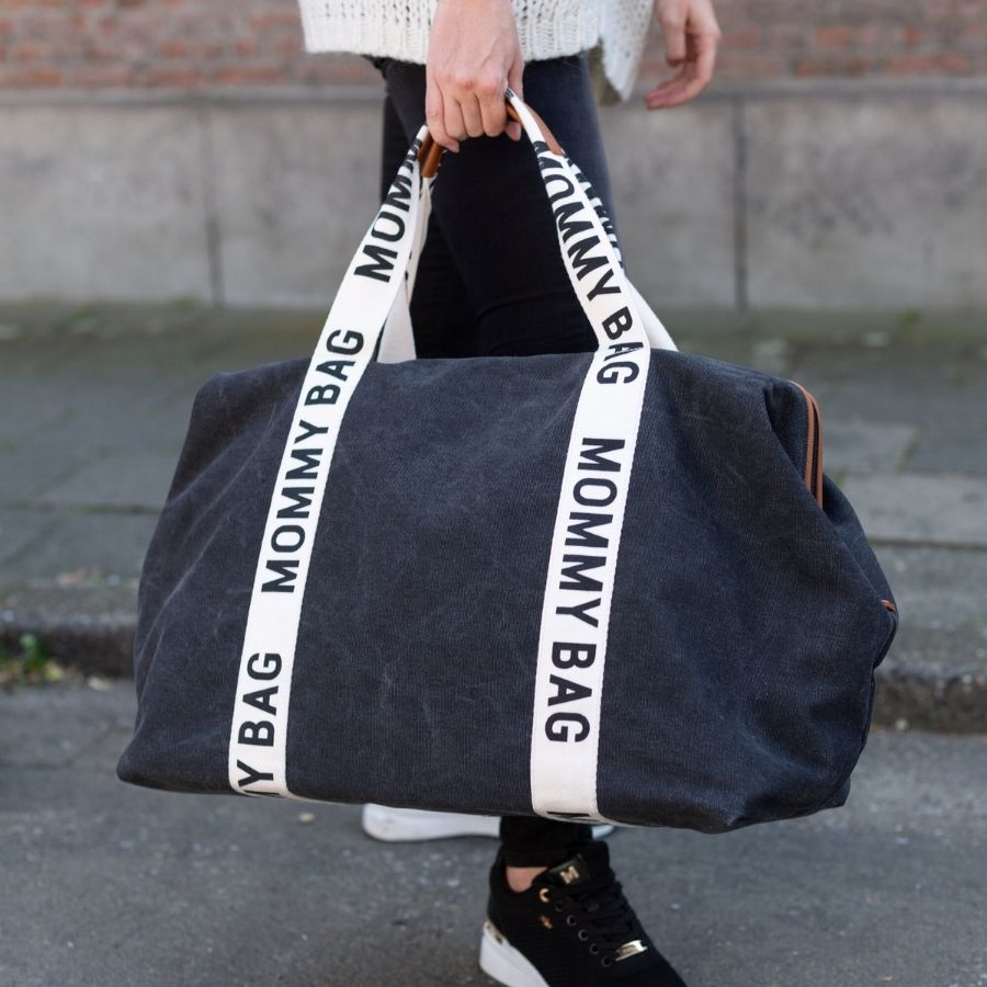 Mommy Bag Signature Canvas Black