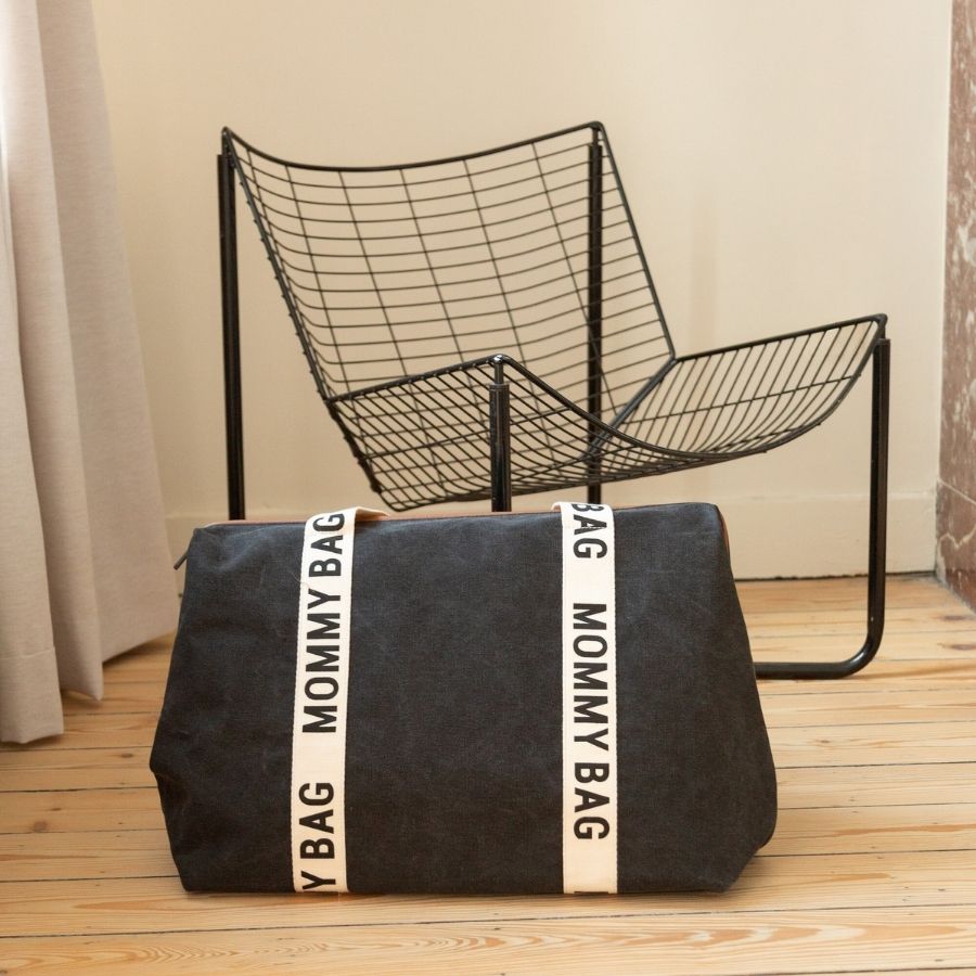 Mommy Bag Signature Canvas Black