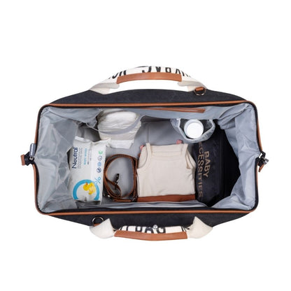 Mommy Bag Signature Canvas Black